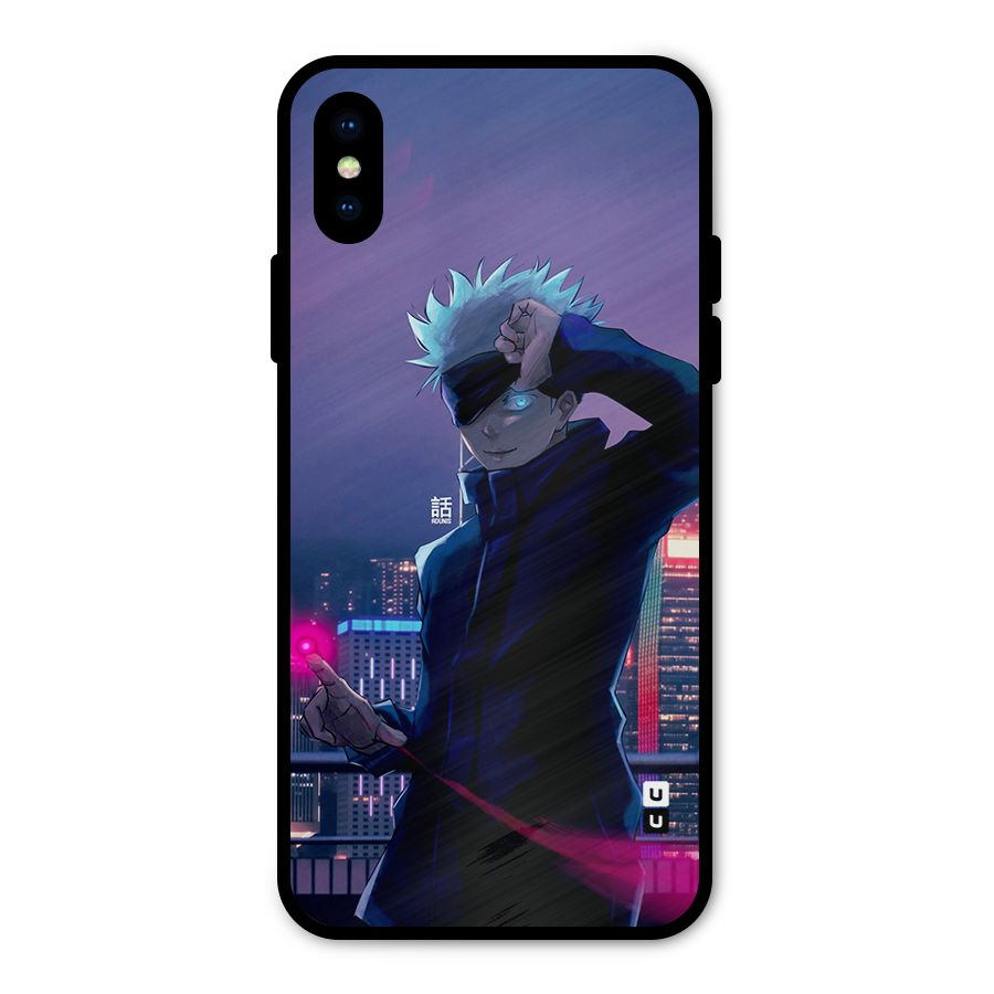 Gojo Looks Metal Back Case for iPhone XS