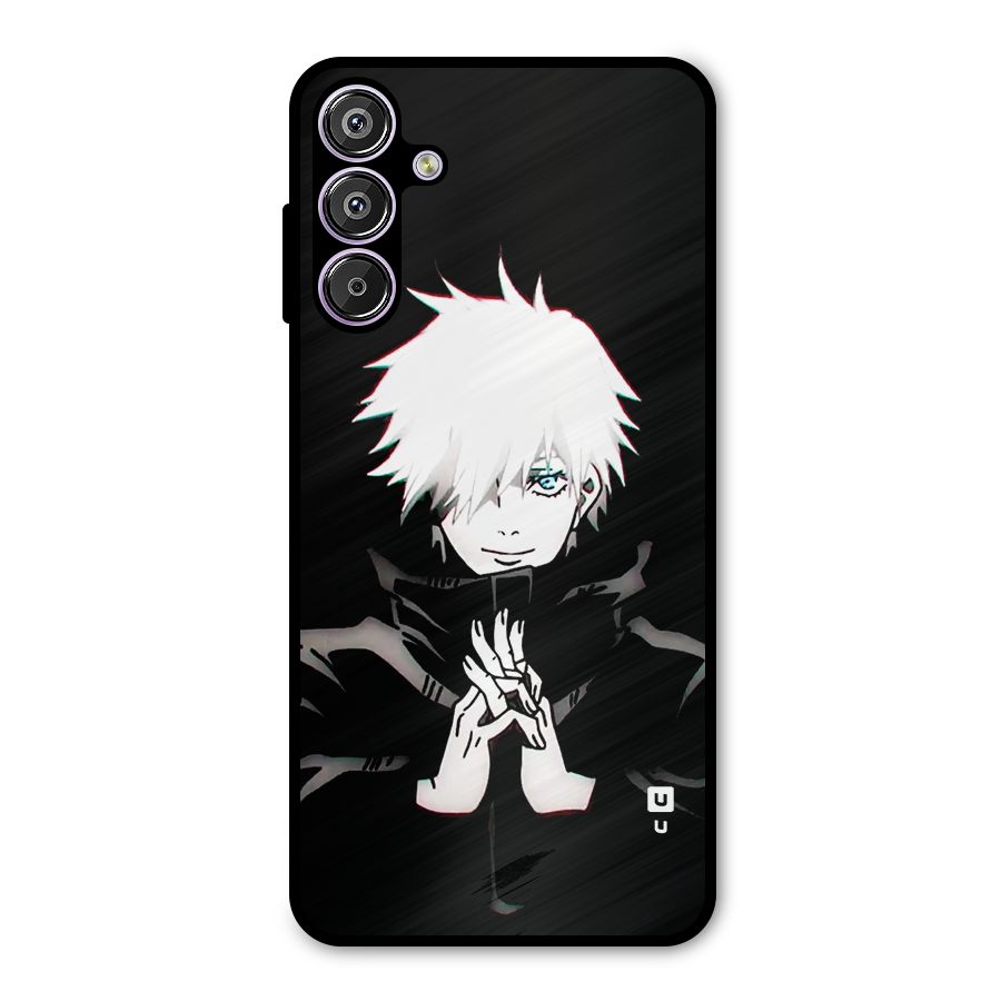 Gojo Plans Metal Back Case for Galaxy F15