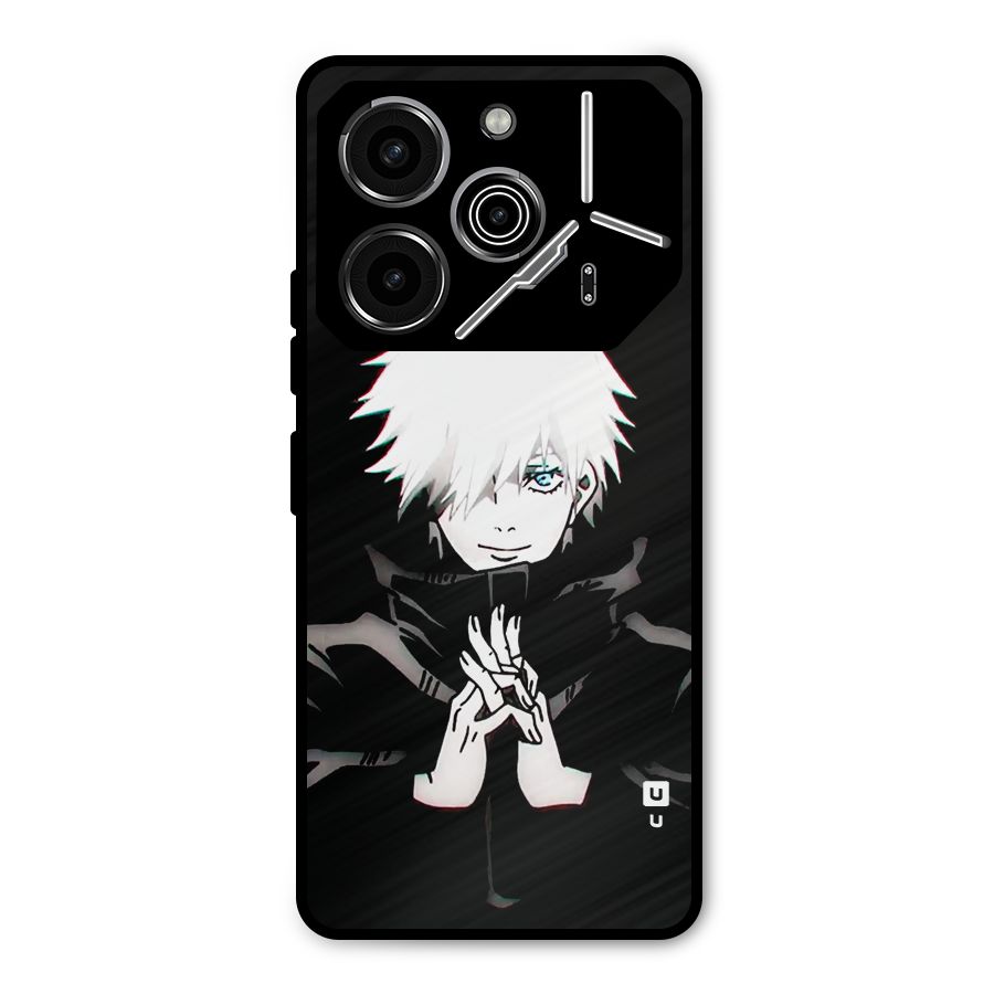 Gojo Plans Metal Back Case for Tecno Pova 6 Pro