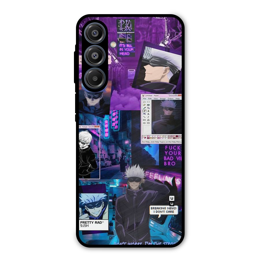 Gojo Quotes Bundle Metal Back Case for Galaxy A16 5G