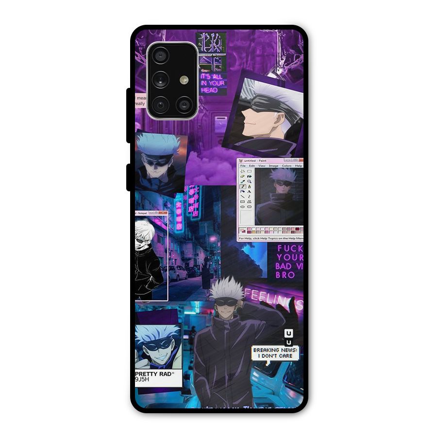 Gojo Quotes Bundle Metal Back Case for Galaxy A71