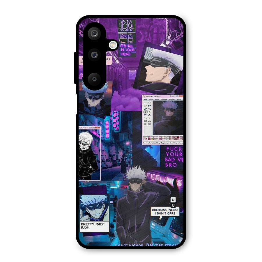 Gojo Quotes Bundle Metal Back Case for Galaxy M16