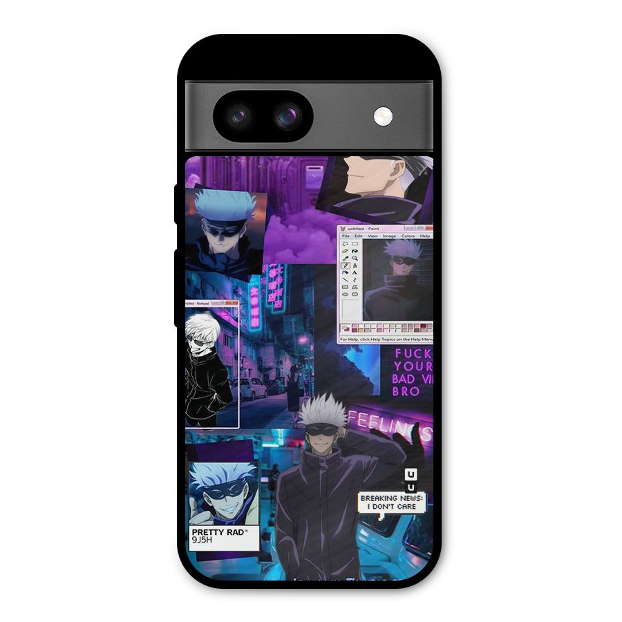 Gojo Quotes Bundle Metal Back Case for Google Pixel 8a