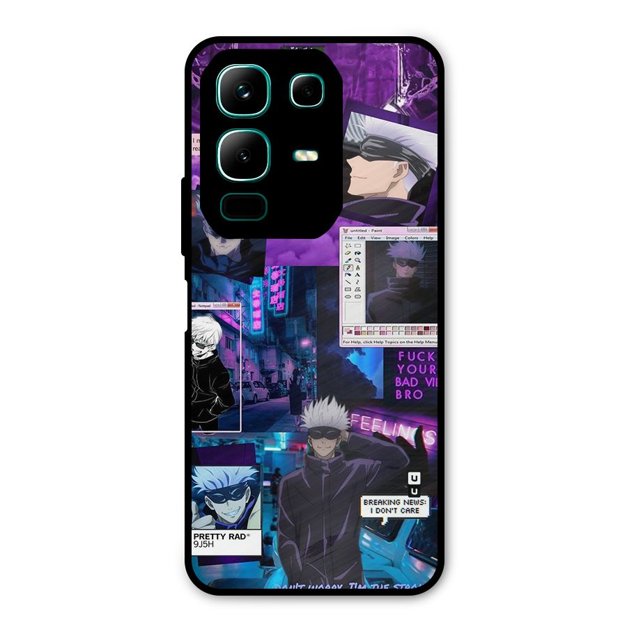 Gojo Quotes Bundle Metal Back Case for Infinix Note 50x
