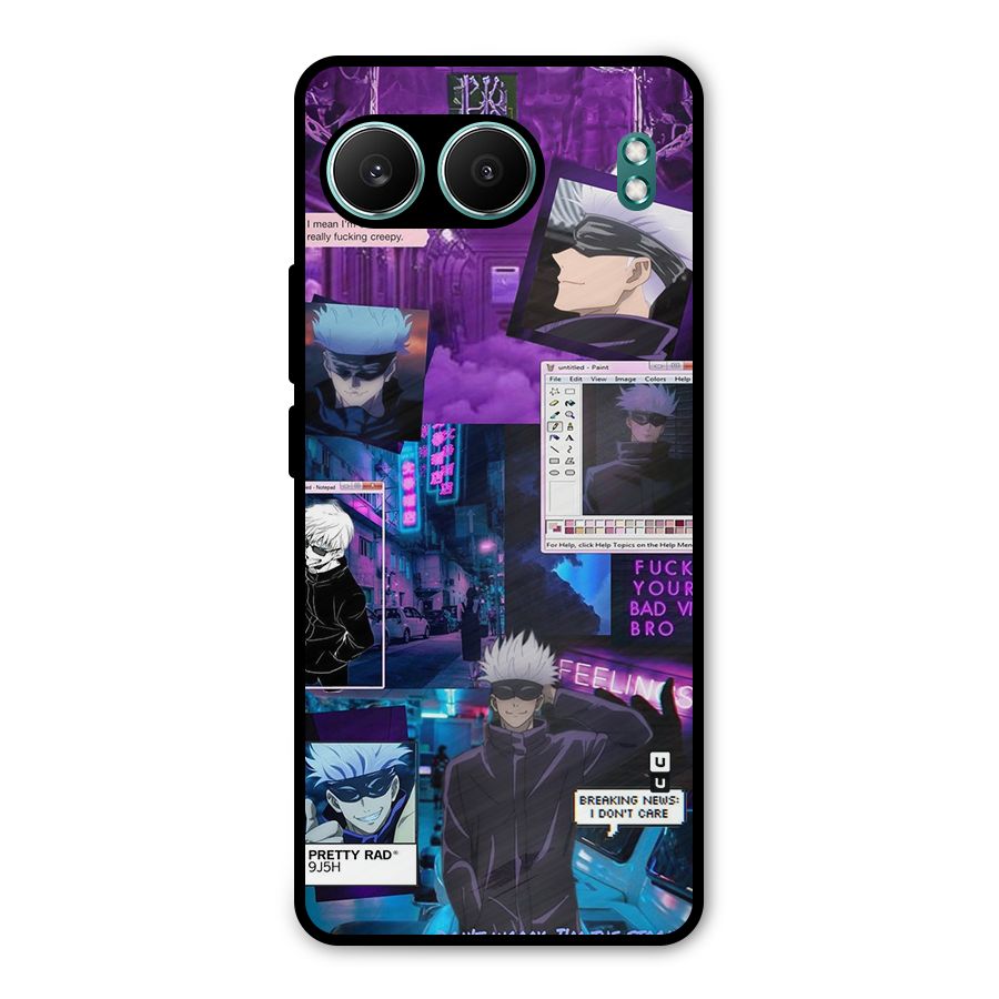 Gojo Quotes Bundle Metal Back Case for OnePlus Nord 4