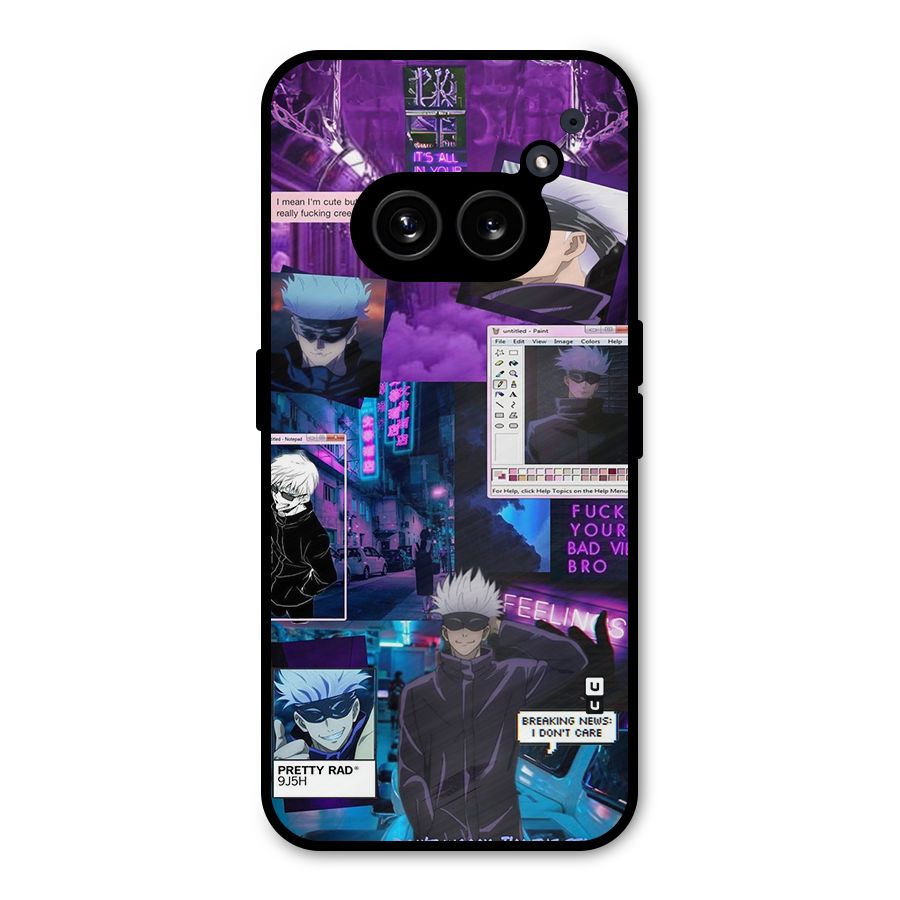 Gojo Quotes Bundle Metal Back Case for Nothing Phone 2a