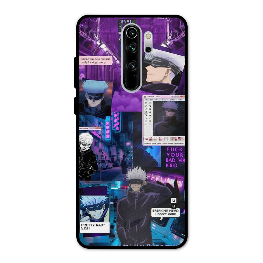 Gojo Quotes Bundle Metal Back Case for Redmi Note 8 Pro