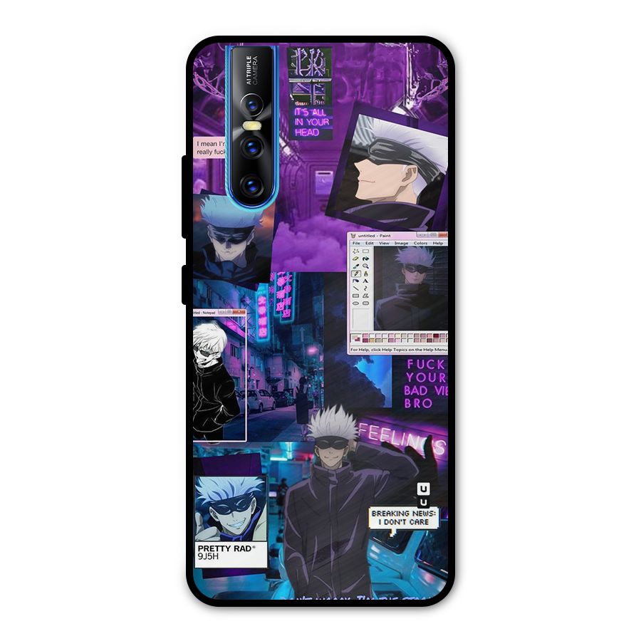 Gojo Quotes Bundle Metal Back Case for Vivo V15 Pro
