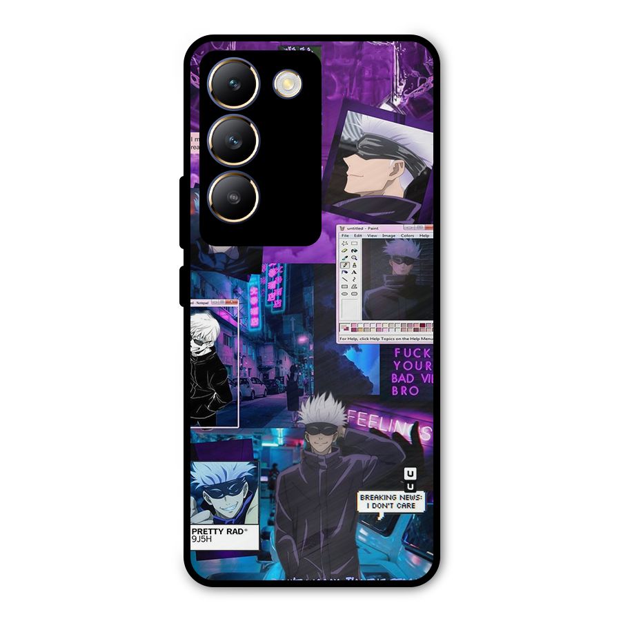 Gojo Quotes Bundle Metal Back Case for Vivo Y200e