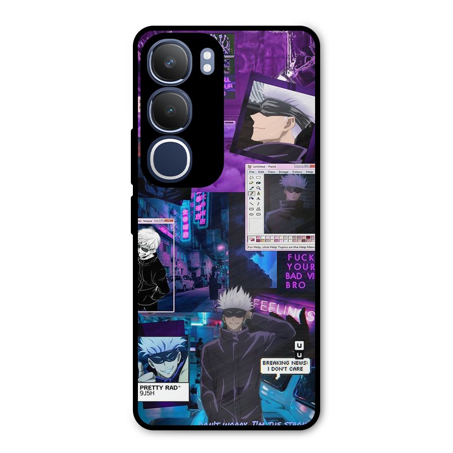 Gojo Quotes Bundle Metal Back Case for Vivo Y29