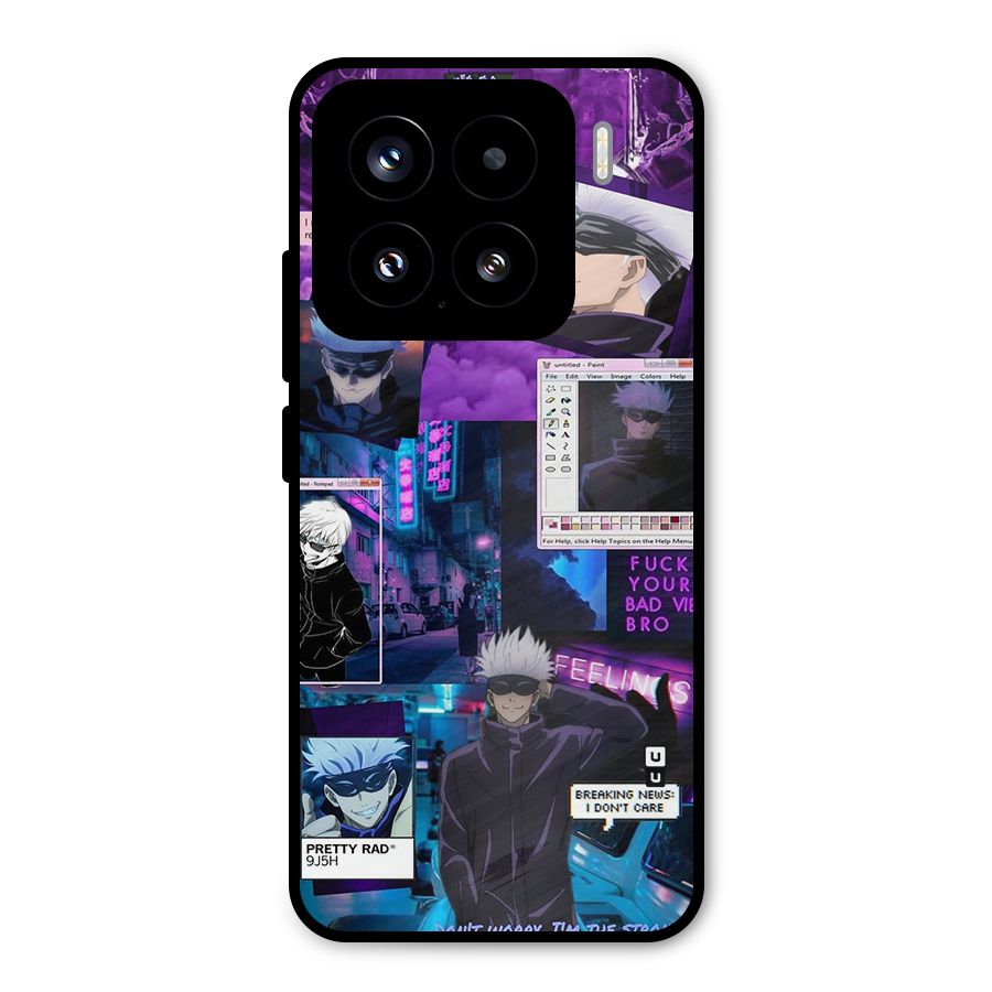 Gojo Quotes Bundle Metal Back Case for Xiaomi 15