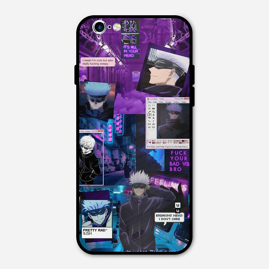 Gojo Quotes Bundle Metal Back Case for iPhone 6 6s
