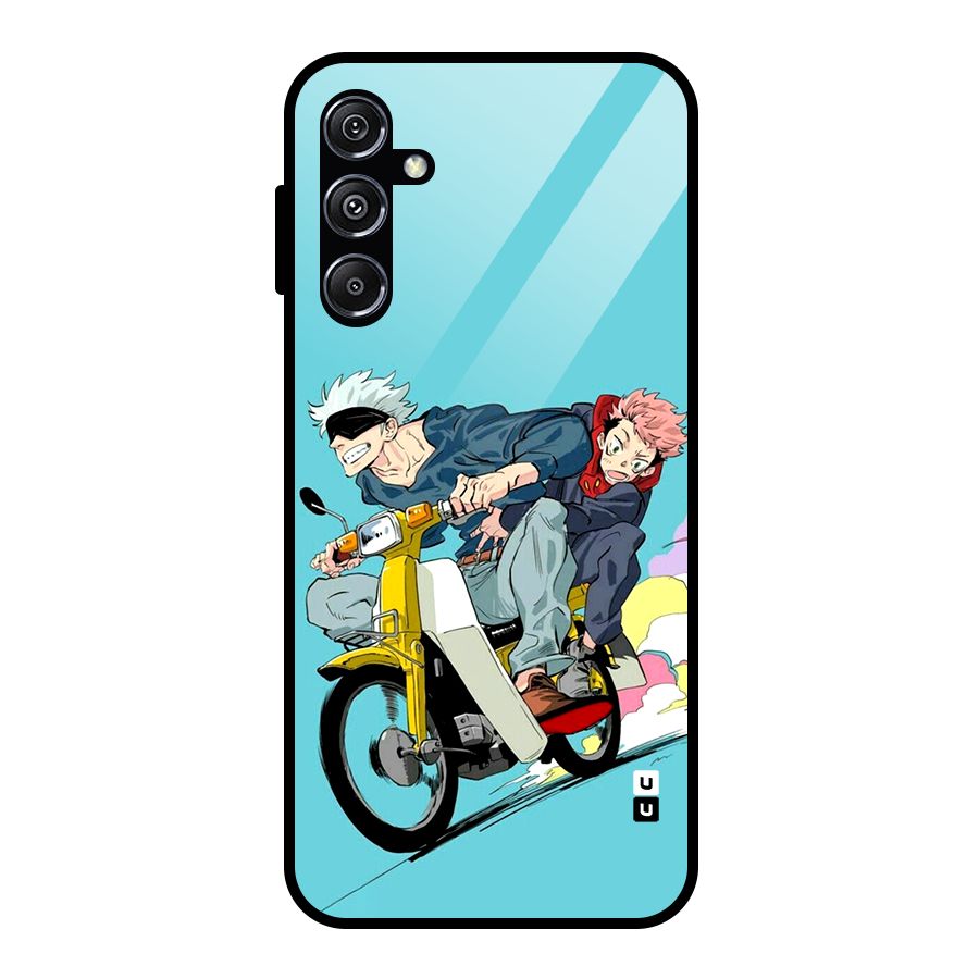 Gojo Ride Glass Back Case for Galaxy M34 5G