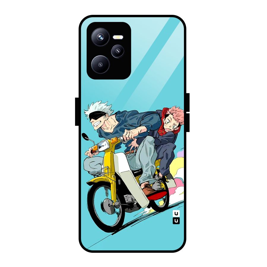 Gojo Ride Glass Back Case for Realme C35