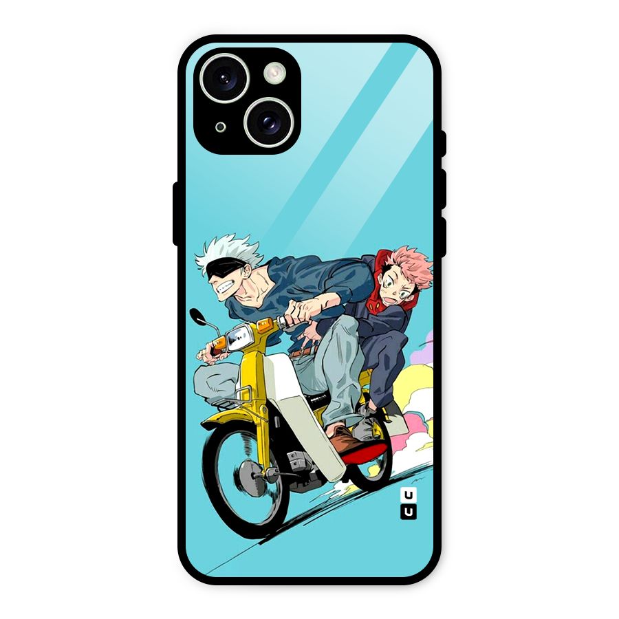 Gojo Ride Glass Back Case for iPhone 15 Plus