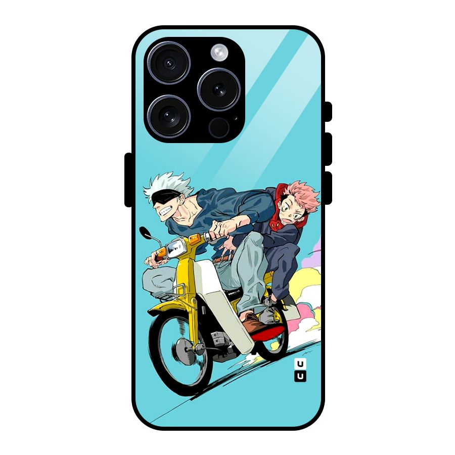 Gojo Ride Glass Back Case for iPhone 15 Pro