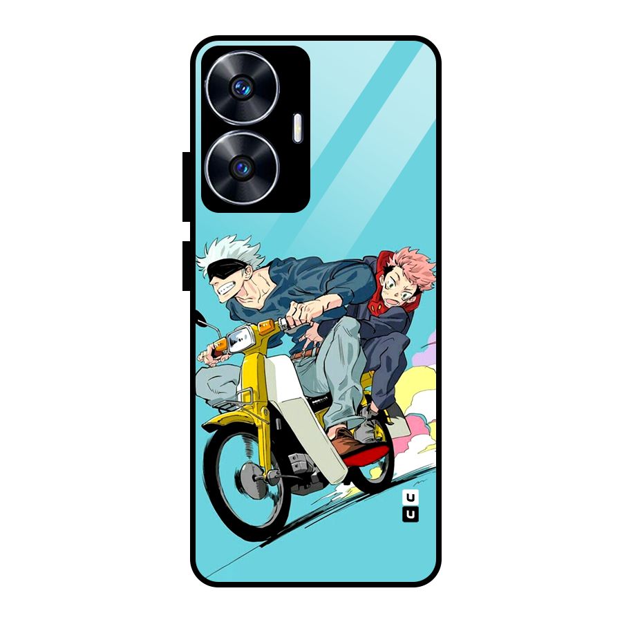 Gojo Ride Glass Back Case for realme C55
