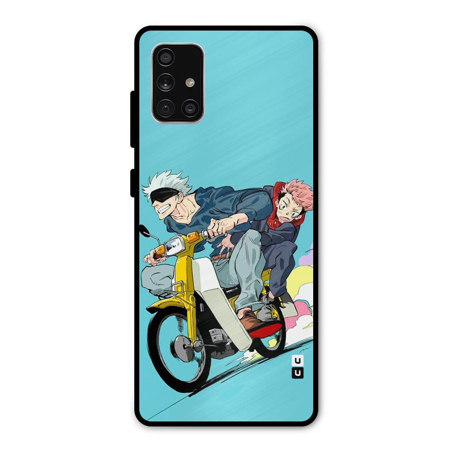 Gojo Ride Metal Back Case for Galaxy A71