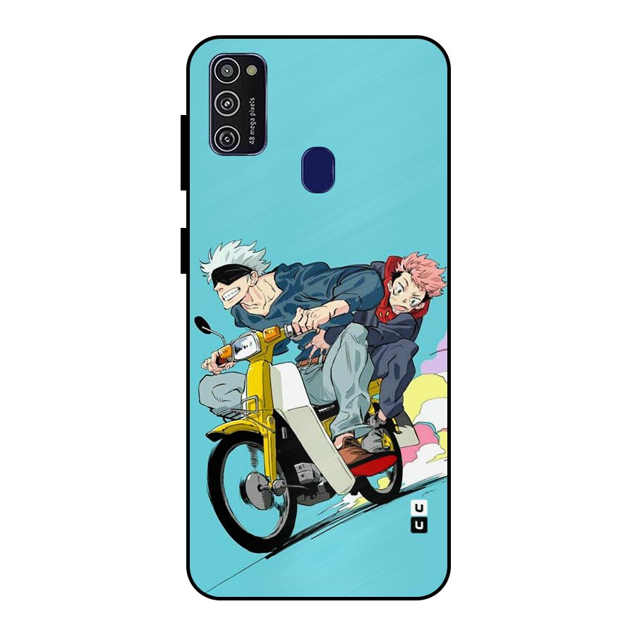 Gojo Ride Metal Back Case for Galaxy M21