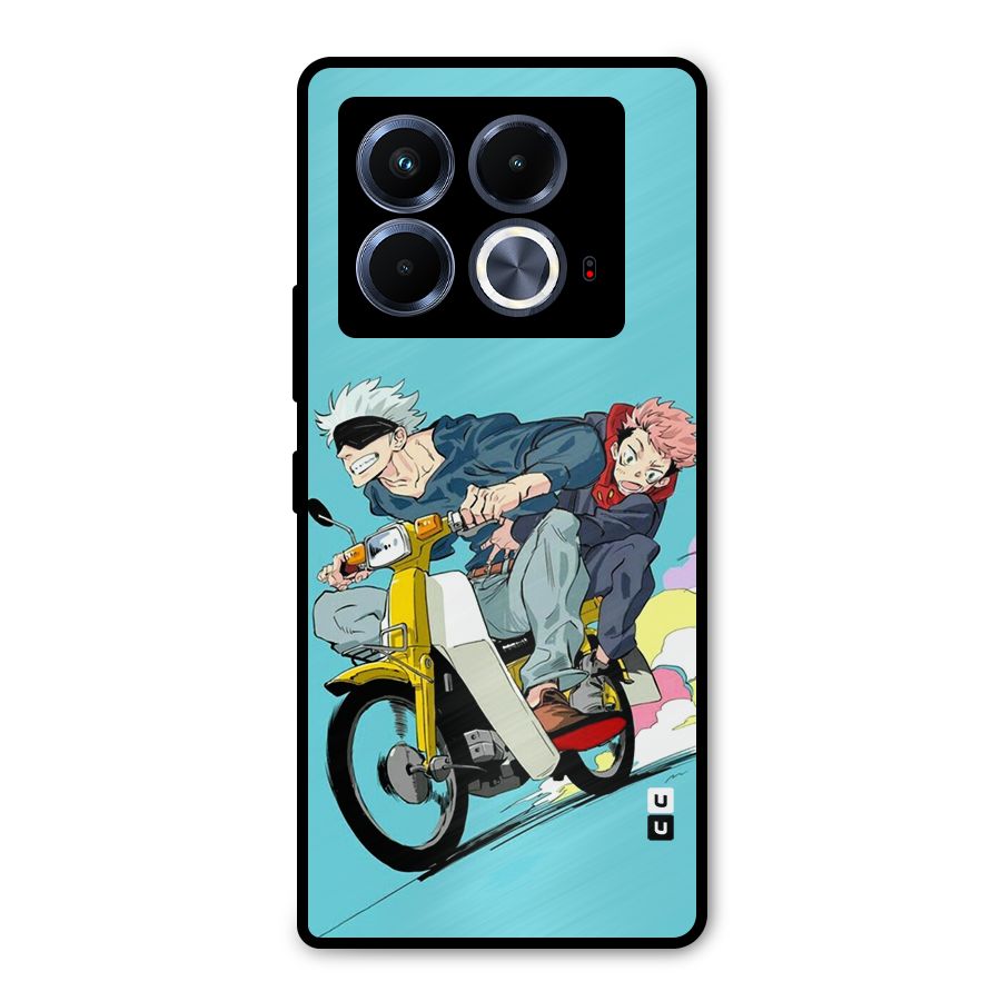 Gojo Ride Metal Back Case for Infinix Note 40 5G