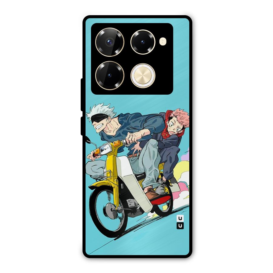 Gojo Ride Metal Back Case for Infinix Note 40 Pro