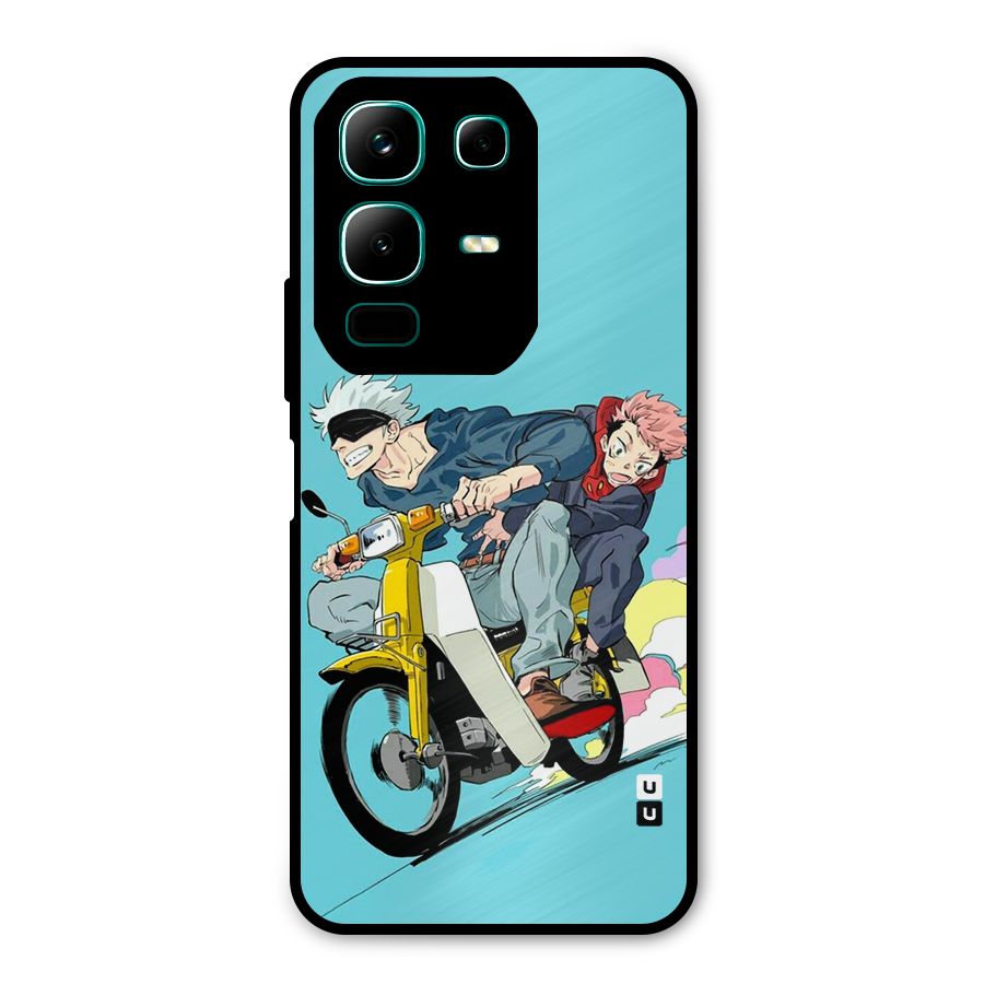 Gojo Ride Metal Back Case for Infinix Note 50x