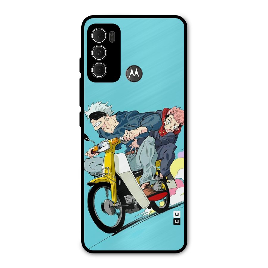 Gojo Ride Metal Back Case for Moto G60