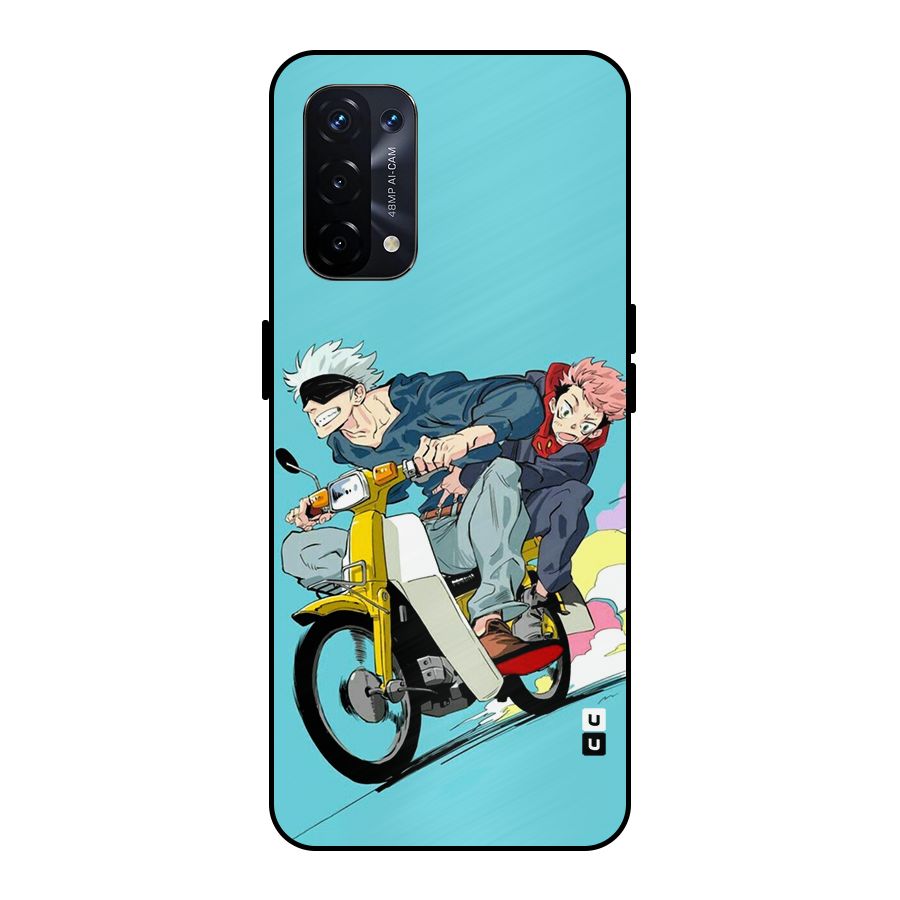 Gojo Ride Metal Back Case for Oppo A74 5G