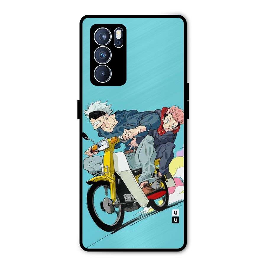 Gojo Ride Metal Back Case for Oppo Reno6 Pro 5G