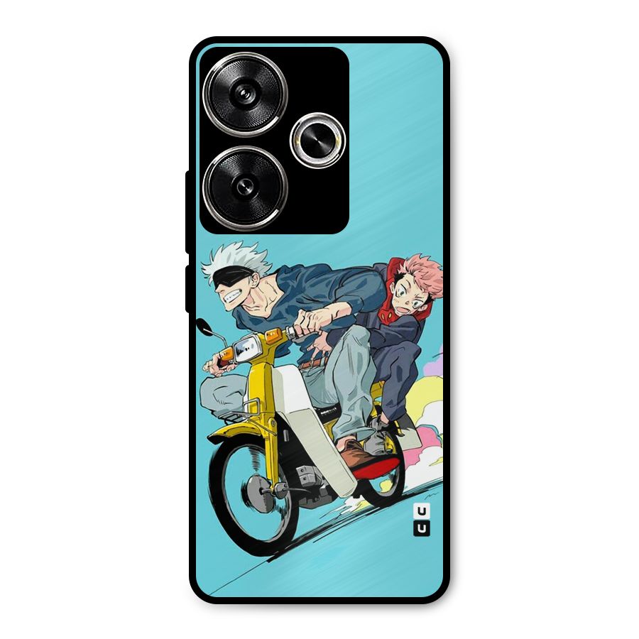 Gojo Ride Metal Back Case for Poco F6