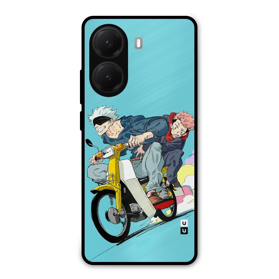 Gojo Ride Metal Back Case for Poco X7 Pro