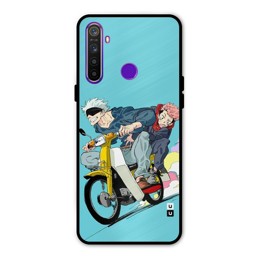Gojo Ride Metal Back Case for Realme 5