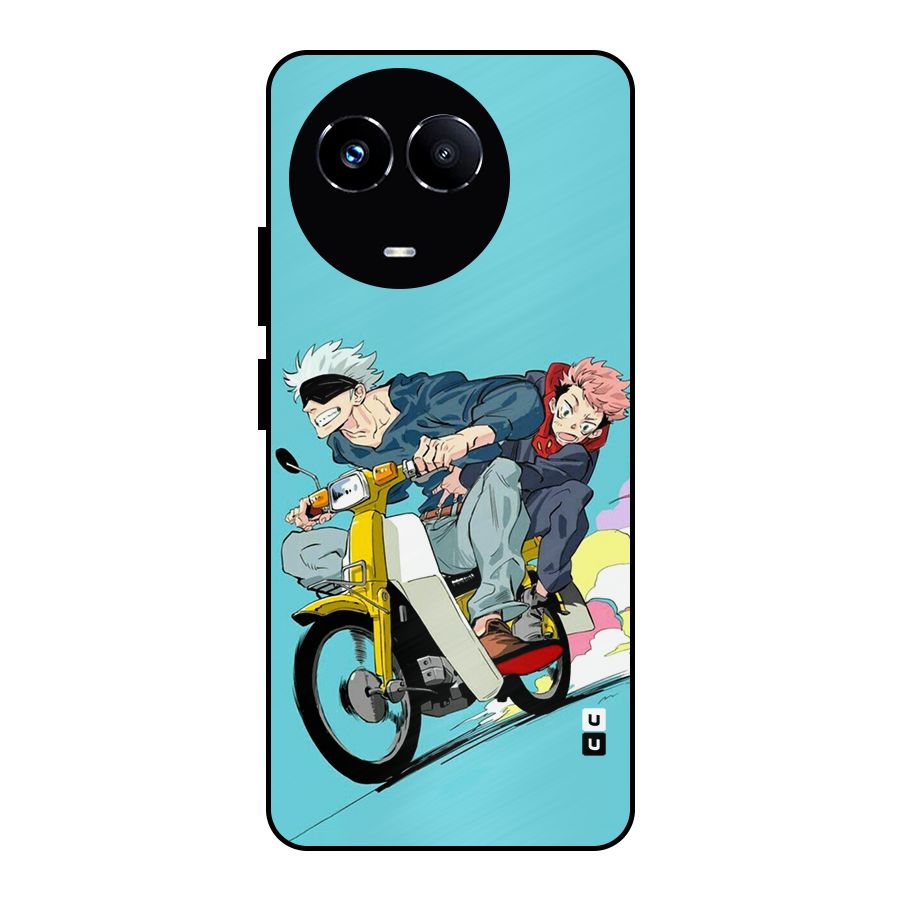Gojo Ride Metal Back Case for Realme Narzo 60X