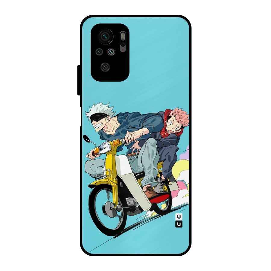 Gojo Ride Metal Back Case for Redmi Note 10S