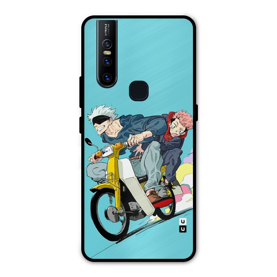 Gojo Ride Metal Back Case for Vivo V15