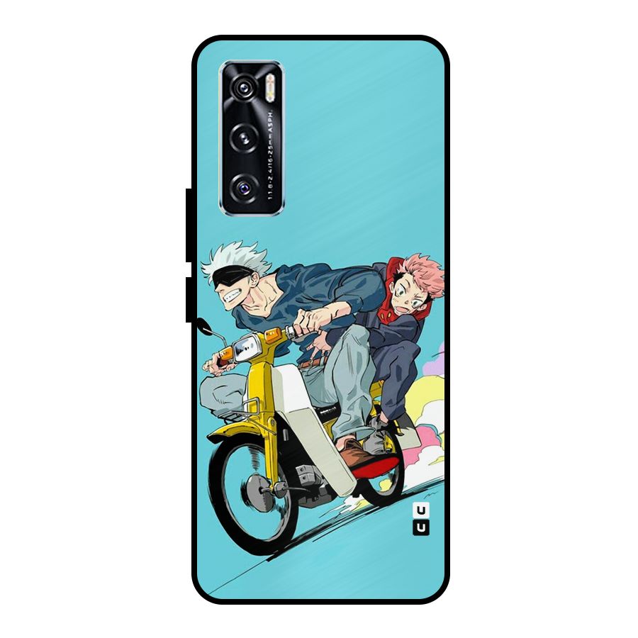 Gojo Ride Metal Back Case for Vivo V20 SE