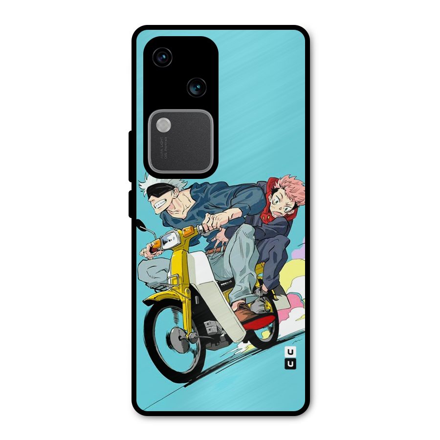 Gojo Ride Metal Back Case for Vivo V30