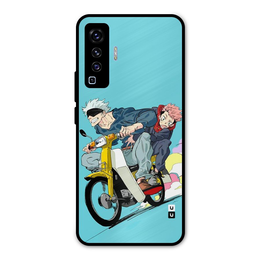 Gojo Ride Metal Back Case for Vivo X50