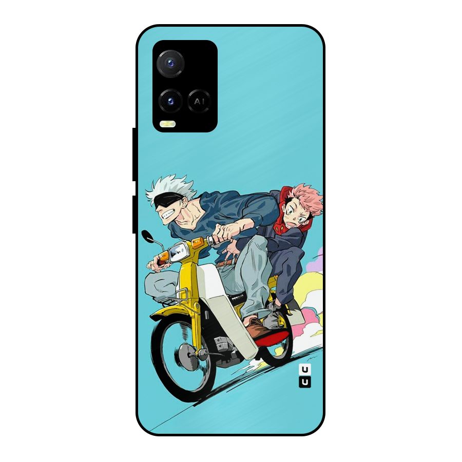 Gojo Ride Metal Back Case for Vivo Y21A