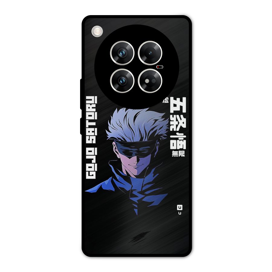 Gojo Sataru Smiles Metal Back Case for Infinix Zero 40 5G