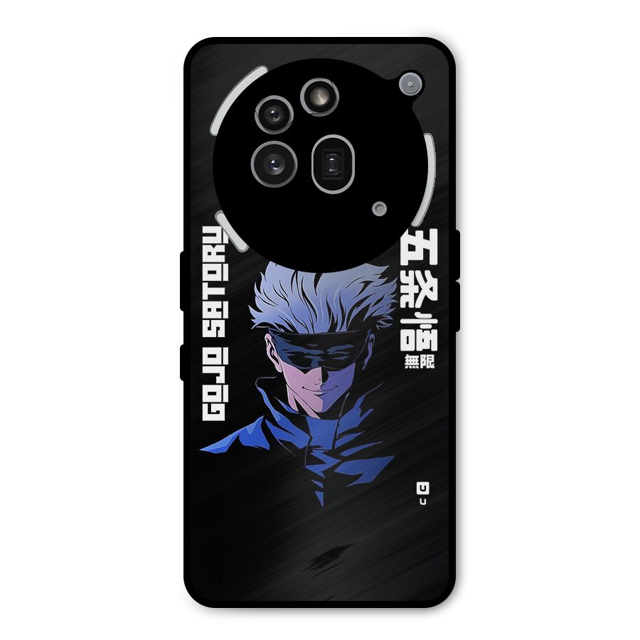 Gojo Sataru Smiles Metal Back Case for Nothing Phone 3a Pro