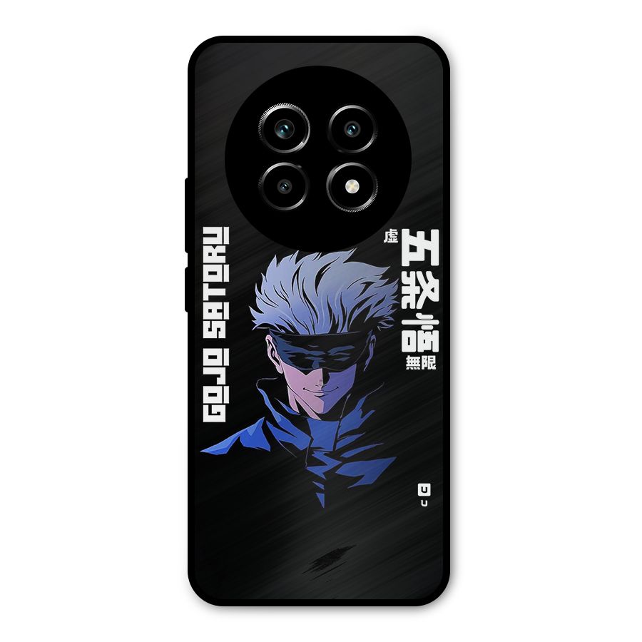 Gojo Sataru Smiles Metal Back Case for Realme 13 Pro