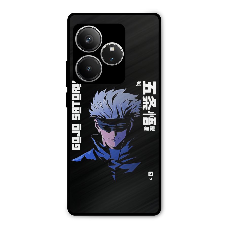 Gojo Sataru Smiles Metal Back Case for Realme GT 6
