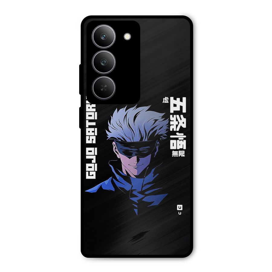 Gojo Sataru Smiles Metal Back Case for Realme P3x