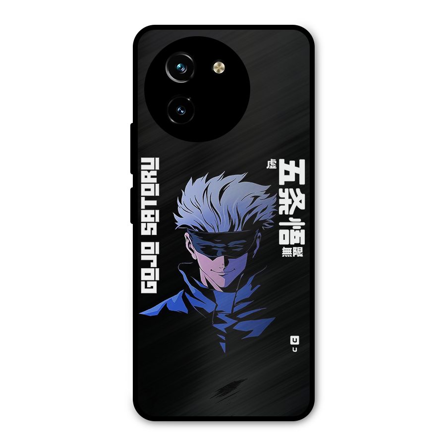 Gojo Sataru Smiles Metal Back Case for Vivo T3x