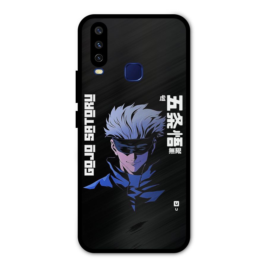 Gojo Sataru Smiles Metal Back Case for Vivo V17