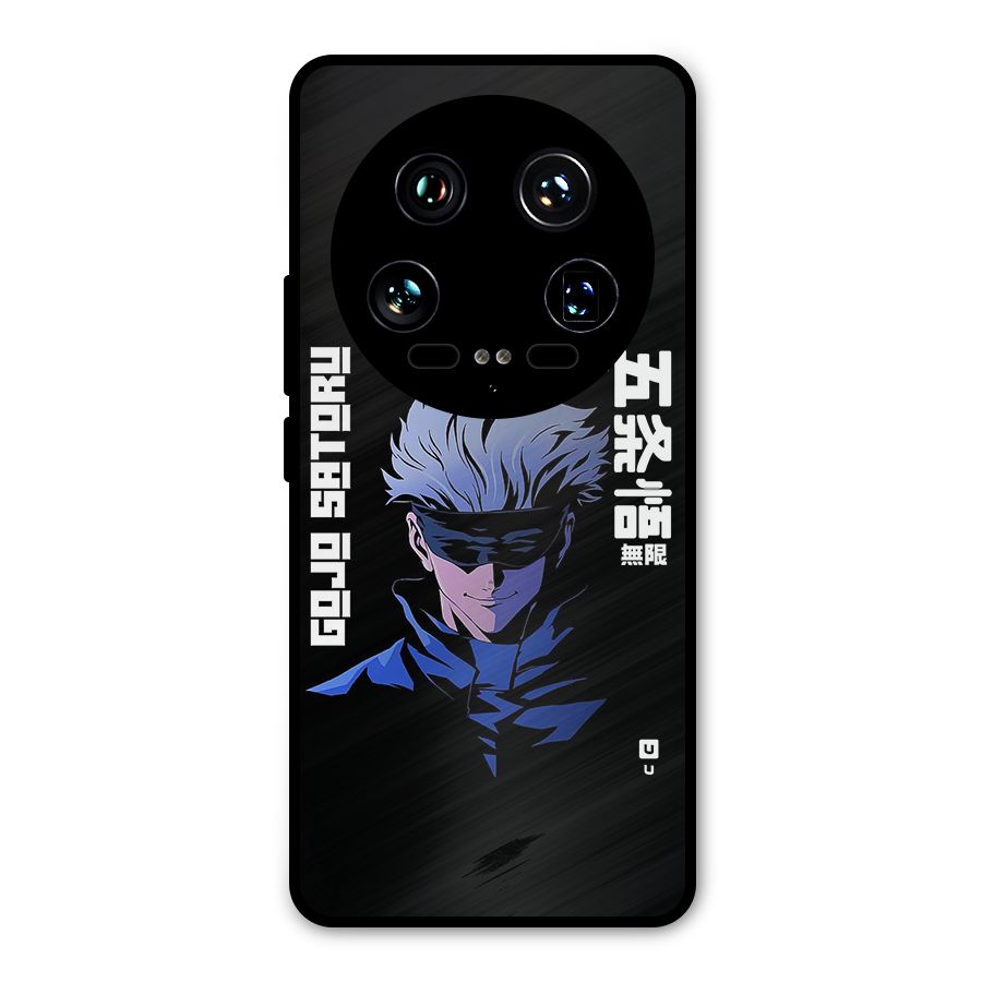 Gojo Sataru Smiles Metal Back Case for Xiaomi 14 Ultra