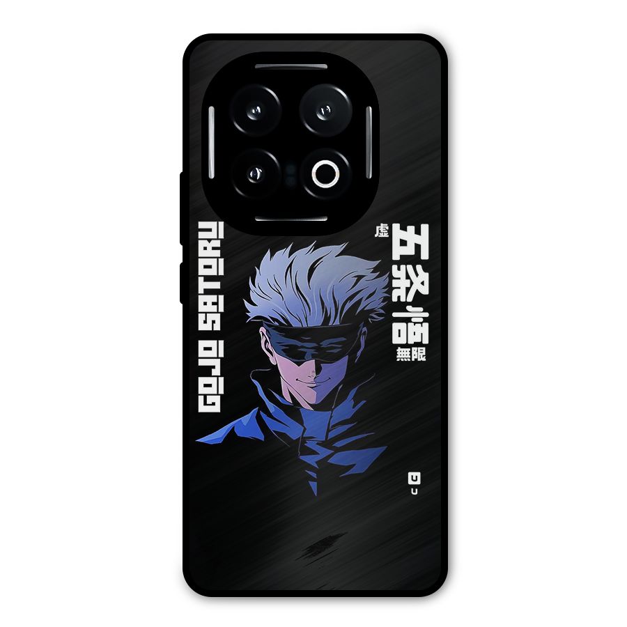 Gojo Sataru Smiles Metal Back Case for iQOO 13