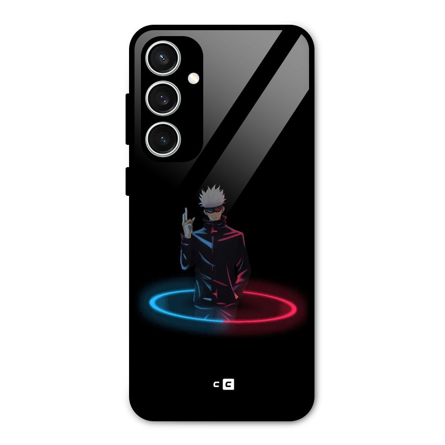 Gojo Sataru Wink Glass Back Case for Galaxy S23 FE
