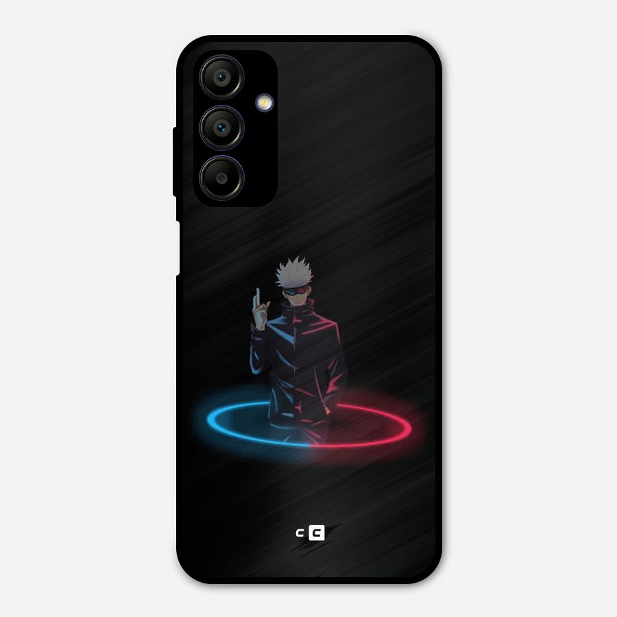 Gojo Sataru Wink Metal Back Case for Galaxy A15 5G